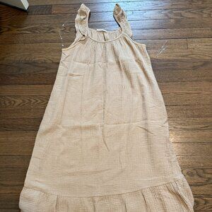 CJLA Carissa Dress in Tan Size S